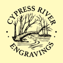 Cypress River Engravings Logo